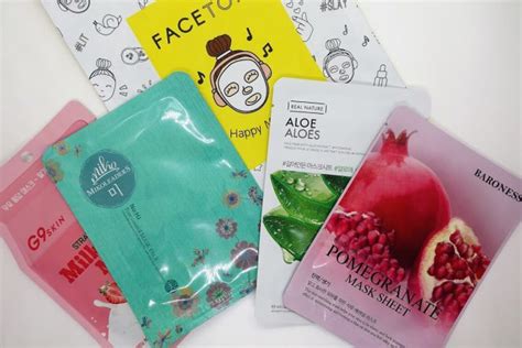 Facetory Sheet Mask Subscription Roundup And Review Korean Sheet Mask