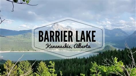 Barrier Lake Kananaskis Alberta Canada Barrier Lake Hike