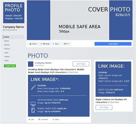 Facebook Image Sizes Dimensions And Templates 2023 Facebook Cheat