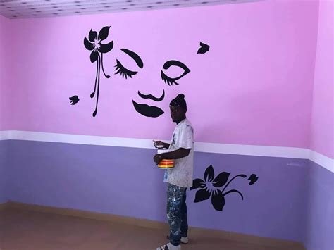 Room Painting Styles In Ghana Wall Painting Designs For Living Room