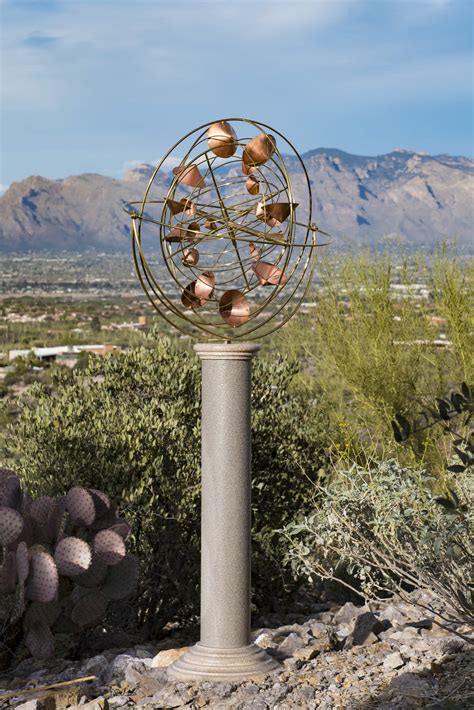 Stratasphere Wind Sculpture On 40 Pedestal Heitzman