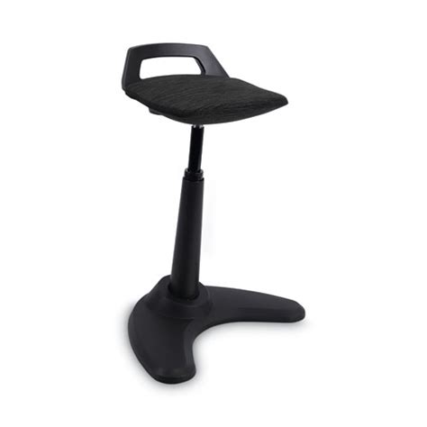 Alera Adaptivergo Sit To Stand Perch Stool Supports Up To 250 Lb Black
