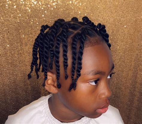 Find cool hairstyle for boys, what with there being so many great options. 5 Coolest Twist Hairstyles for Black Boys (2020) - Child ...