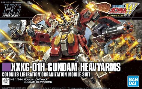 Hgac 1144 Gundam Heavyarms Box Art And Release Info