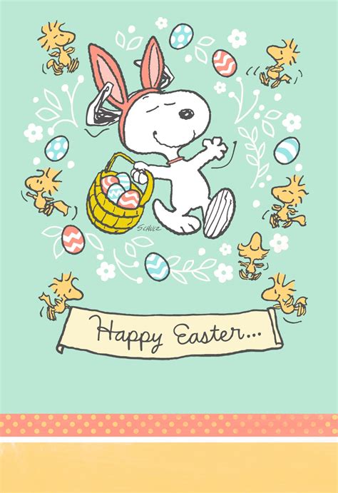 Snoopy 4ever Snoopy Easter Snoopy Cartoon Easter Cartoons