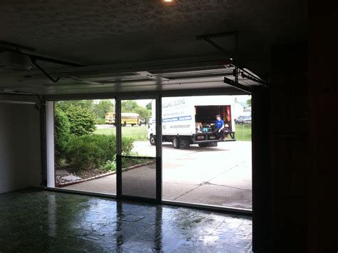 View From Inside The Garage With The Lifestyle Garage Screen Fully