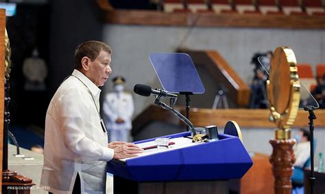 Today is a day for. FULL TEXT: President Rodrigo Duterte's 2020 State of the ...