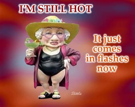 Hot Flashes Cute Funny Pics Funny Pictures Hot Flashes I Love To