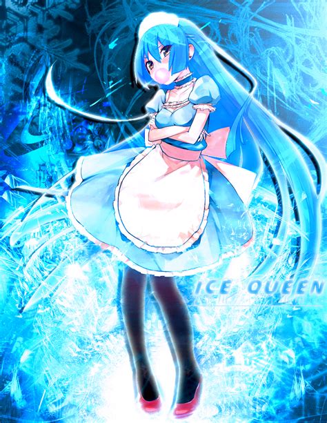 Ice Queen An Random Anime Girl By Pandoraanilite On