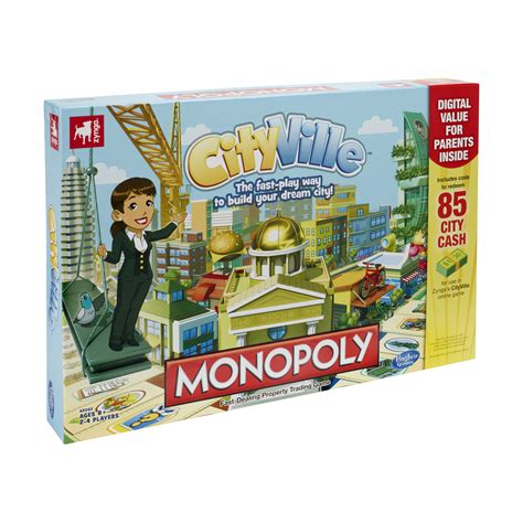 Zynga Cityville Monopoly Game