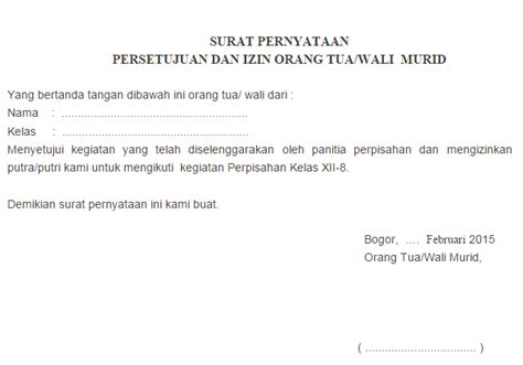 Walaupun sudah tersedia berbagai komunikasi canggih dan modern sekarang menulis surat izin dari orang tua tidaklah begitu susah dan mungkin sudah merupakan hal yang biasa bagi sebagian orang. Contoh Surat Izin Orangtua Dalam Kegiatan Sekolah