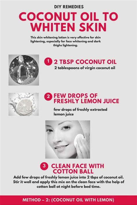 How To Use Coconut Oil To Whiten Skin