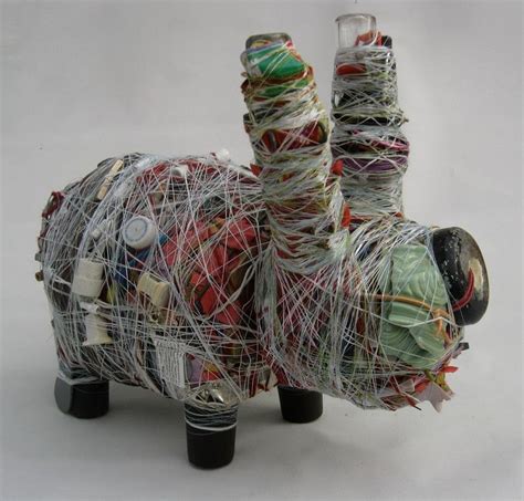 Junk Art Labbits By Donald Edwards