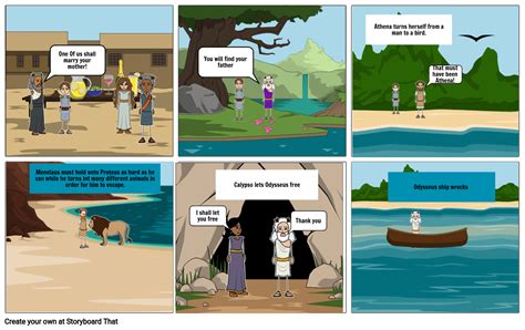 The Odyssey Storyboard By Amyperaza