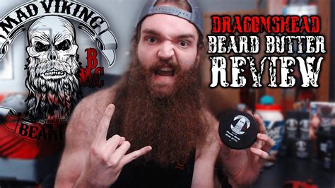 Mad Viking Beard Co Dragonshead Beard Butter Review Youtube