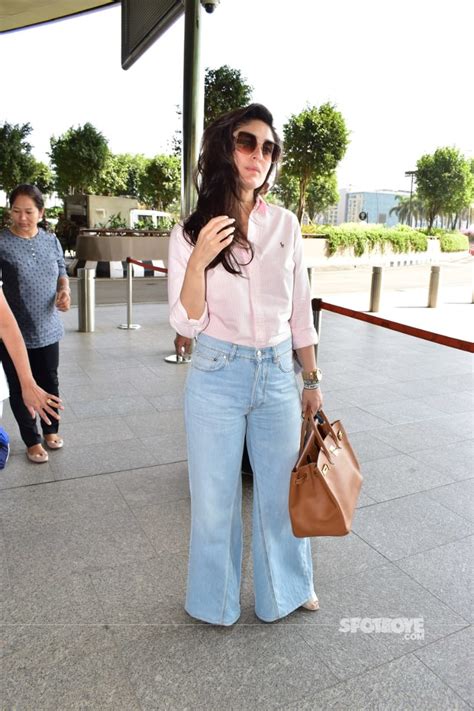 Kareena Kapoor Khan Spotted Leaving Mumbai In The Most Perfect Flared Jeans