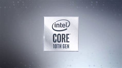 Intel Core 10th Gen Logo 2019 Youtube