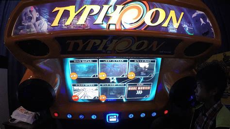 Typhoon Motion Theater Deluxe Arcade Game Mad Wave 3d Ride Simulator