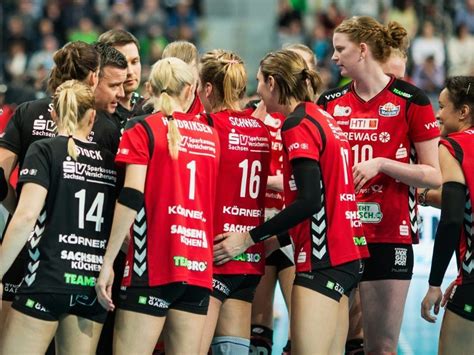 Volleyball Dresden Verabschiedet Sich Mit Niederlage Aus Der Champions