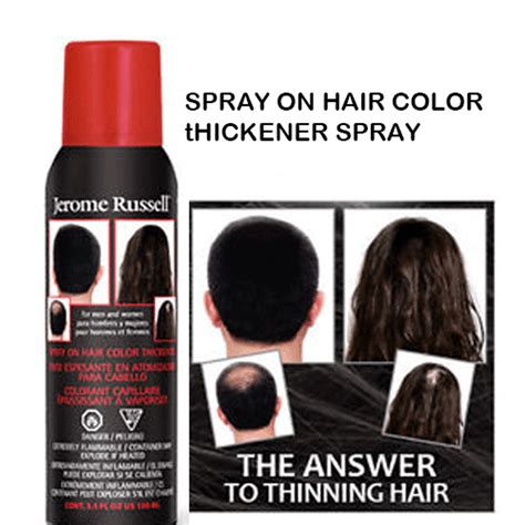 Jerome Russell Spray On Color Hair Thickener Barber Salon Supply