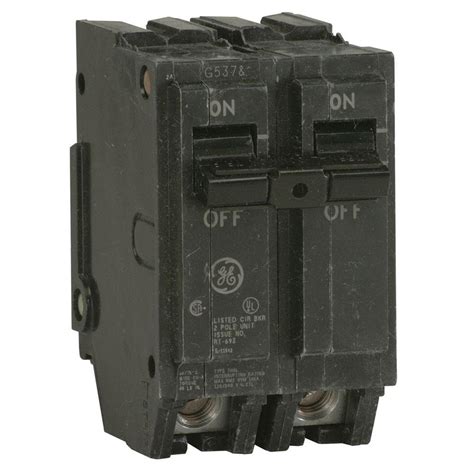The unit should stop operating and the gfci power indicator will go out. GE Q-Line 30 Amp 2 in. Double-Pole Circuit Breaker ...