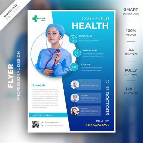 Medical Flyer Template Medical Posters Flyer Design Layout Flyer Design