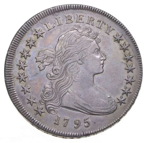 1795 Draped Bust Silver Dollar Uncentered Bust Nice Specimen Us