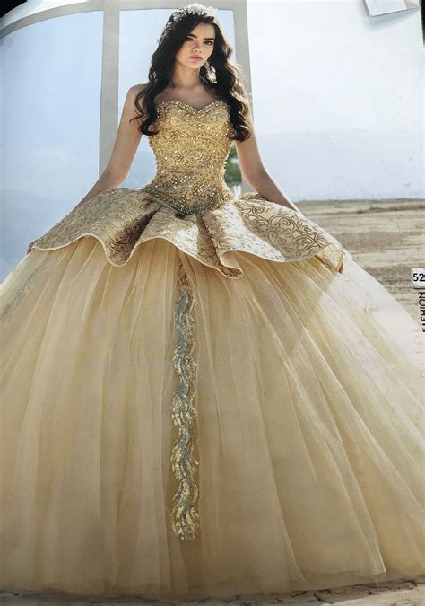 Pin By Rosalina On Champagne Quinceañera Dresses Ball Gowns Formal Dresses