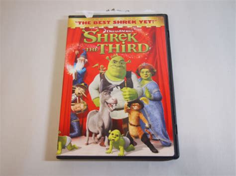 Shrek The Third Dvd 2007 Full Screen Version 97361312125 Ebay