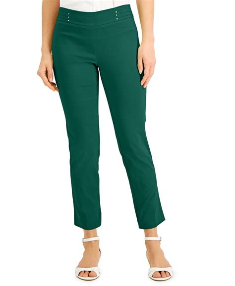 Jm Collection Studded Tummy Control Pants Created For Macys And Reviews