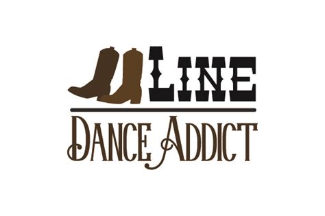 Line Dance Addict Svg Cut File By Creative Fabrica Crafts · Creative