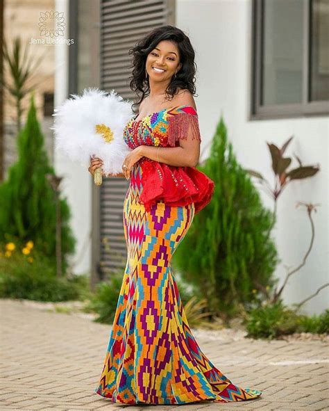 We Love Ghana Weddings💑💍 Sur Instagram Afrakoma Dress Simabrew Makeup Marionkm Ha