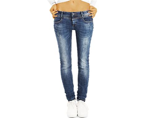 Be Styled Low Waist Jeans Hüftjeans Röhrenjeans Vintage Skinny Hosen Damen J4m