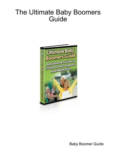 The Ultimate Baby Boomers Guide