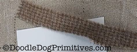 Rug Hooking Cut Sizes For Wool Strips Doodledog Designs Primitives