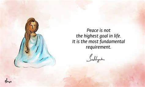10 Peace Quotes By Sadhguru