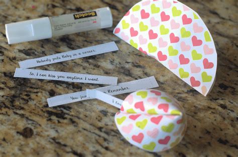 Totes Adorbs Fortune Cookie Valentines Free Printable Nerdy Mamma
