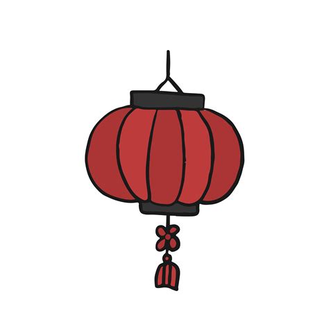 Chinese Red Paper Lantern Illustration Download Free Vectors Clipart