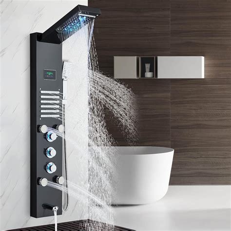 Buy Alenart Shower Panel Tower System Function Shower Panel Led