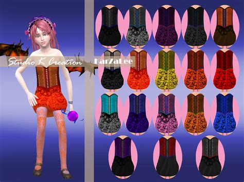 Sims 4 Ccs The Best Halloween Costumes For Kids By Karzalee