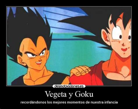 If not for this collection of memes. Vegeta y Goku | Desmotivaciones