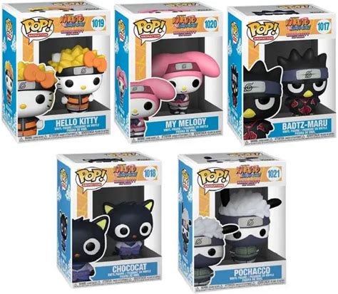 Funko Pop Animation Naruto Shippuden X Hello Kitty And Friends