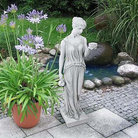 Design Toscano Hebe The Goddess Of Youth Greek Garden Statue Large 32