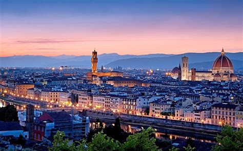 Modern Day City Florence Italy