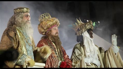 Madrid Three Kings Parade Cabalgata De Los Reyes Magos Madrid Spain