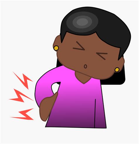 Grandma Clipart Sick Grandmother Pain Emoji Free Transparent