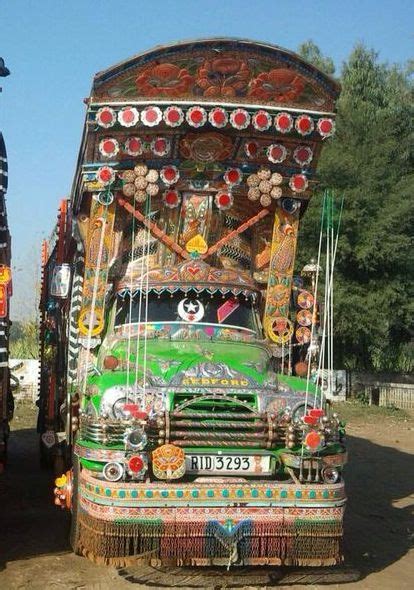 Pakistan Truck Of Amjid Mandi Bawaldin Festival Captain Hat Captain