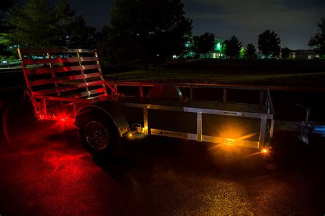 Rectangular Led Truck And Trailer Lights 3 34” Led Side Clearance