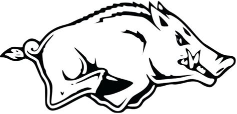 Arkansas Razorbacks Logo Vector At Collection Of