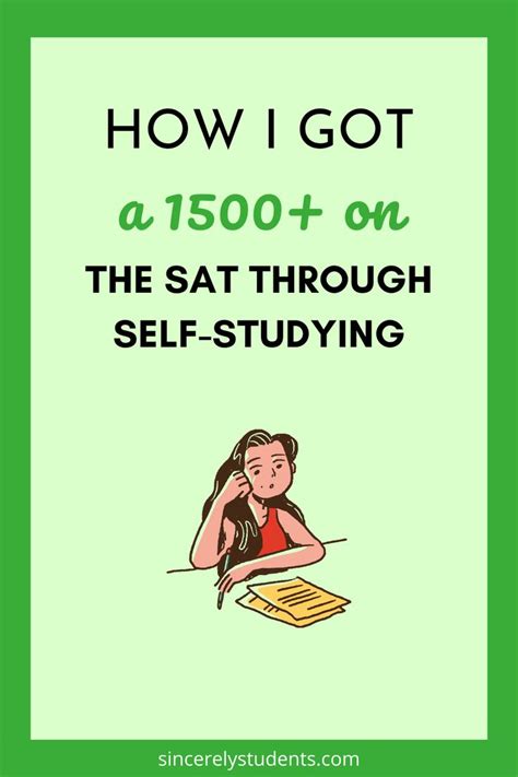 How I Got A 1 500 On The Sat Through Self Studying